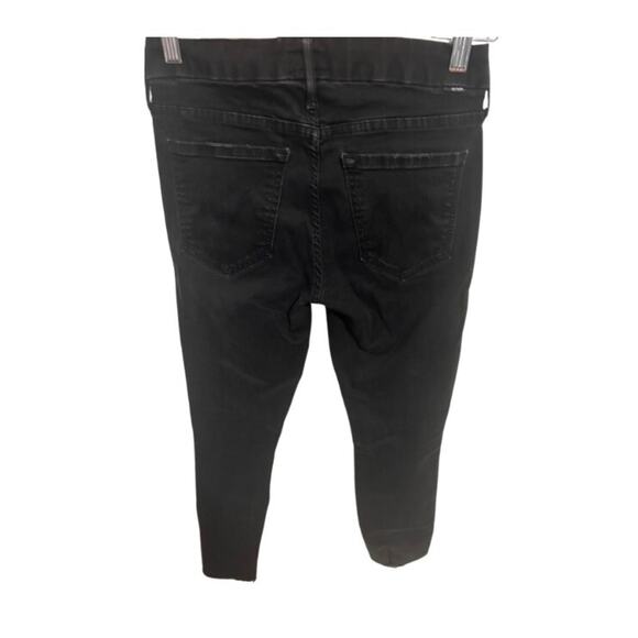 Mother Black Looker Ankle Fray Guilty as Sin Jeans Size 26 - Picture 4 of 9